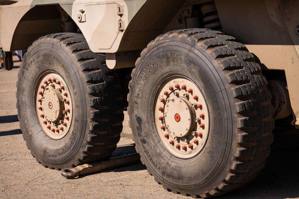 Army Truck Tires Maintenance