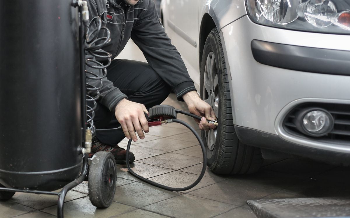 Tire Pressure vs Temp